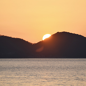 西滨的夕阳