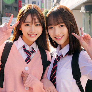 skho176【ももちゃん＆みなみちゃん】無料エロ動画AV前田美波｜白石もも